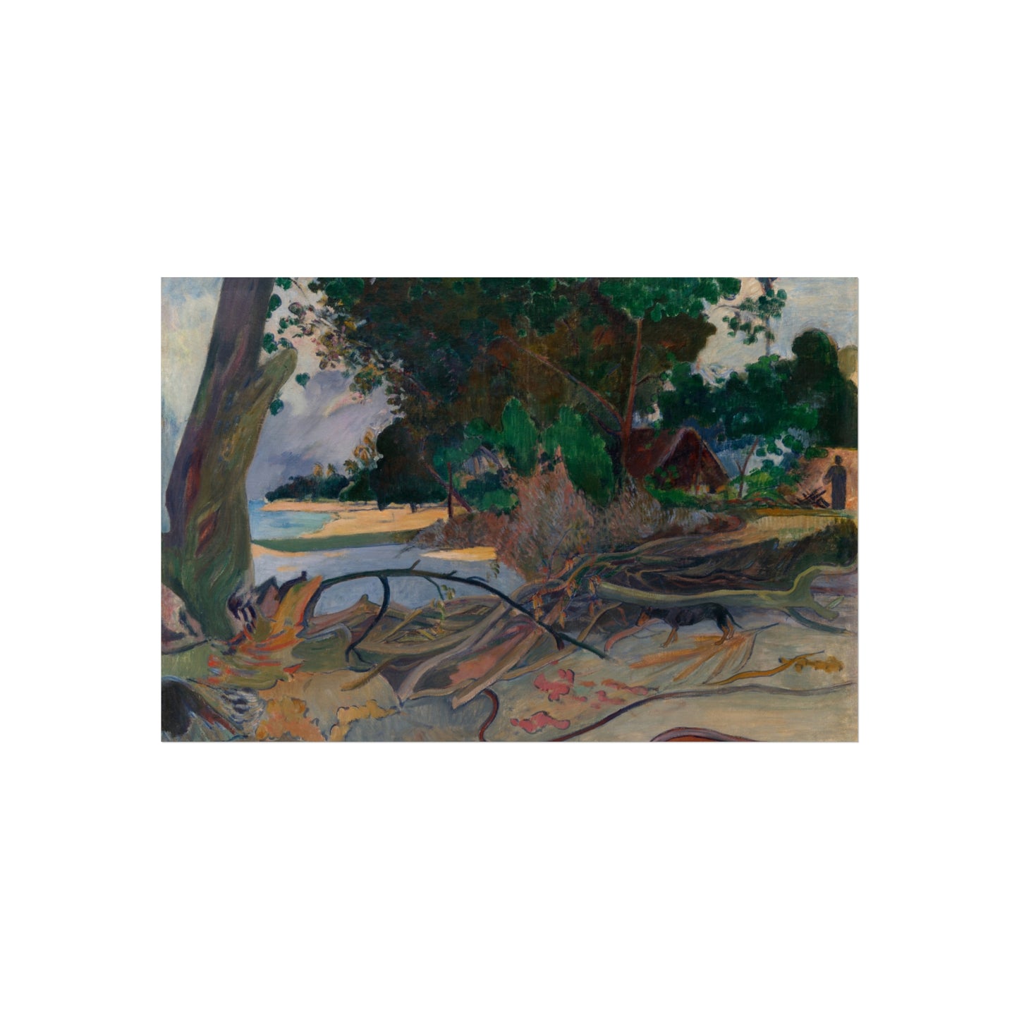 Paul Gauguin - Te burao (The Hibiscus Tree) | Fine Art Poster
