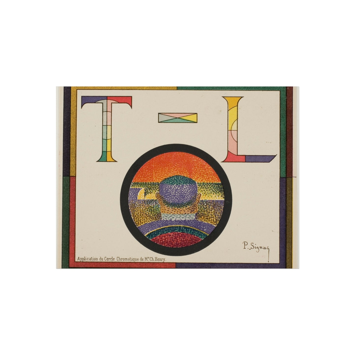 Paul Signac - Chromatic Circle | Fine Art Poster