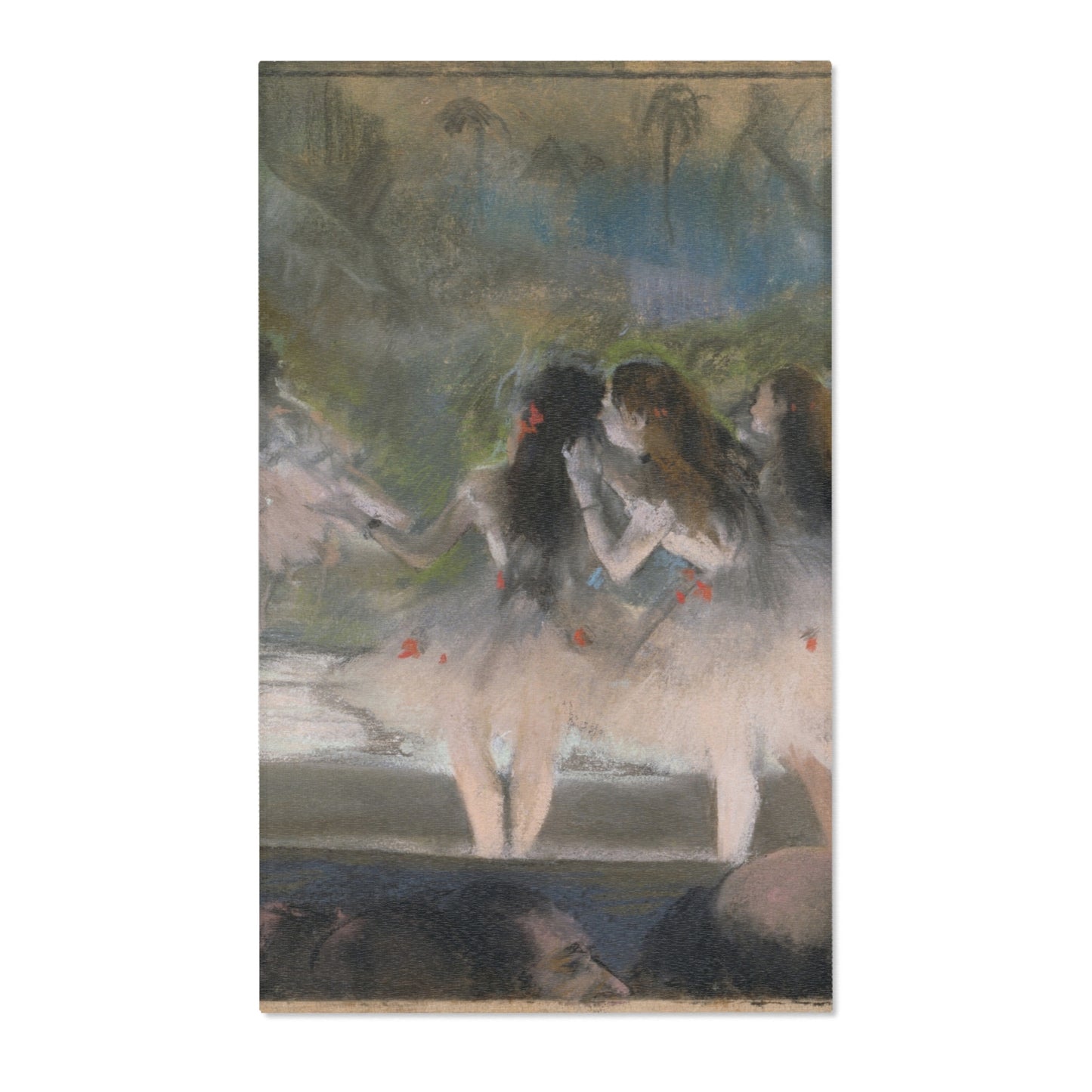 Hilaire Germain Edgar Degas - Ballet at the Paris Opéra | Area Rug