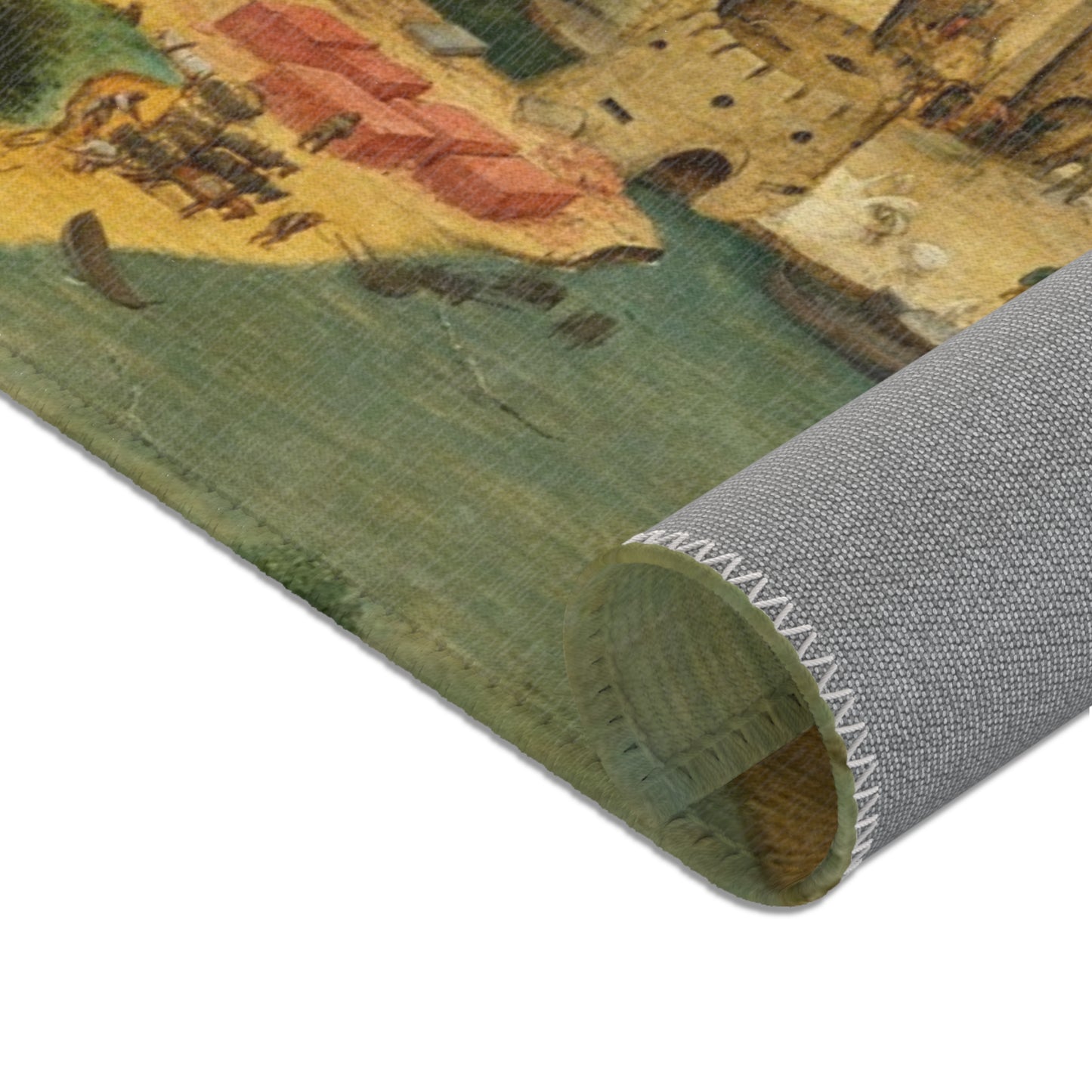 Pieter Bruegel the Elder - The Tower of Babel (Vienna) - Google Art Project - edited | Area Rug