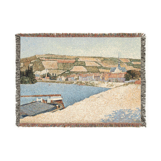 Les Andelys, Côte d'Aval — Signac Tapestry Blanket