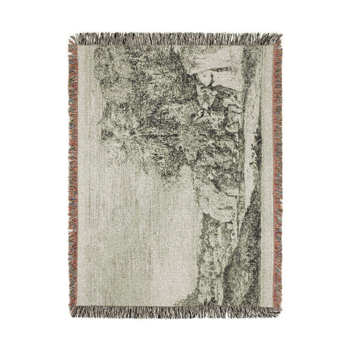 Claude Lorrain - The Flight into Egypt | Woven Tapestry Blanket
