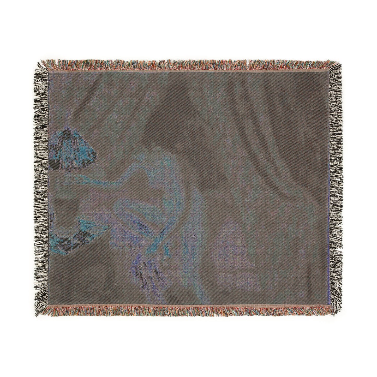 Hilaire Germain Edgar Degas - Retiring | Woven Tapestry Blanket