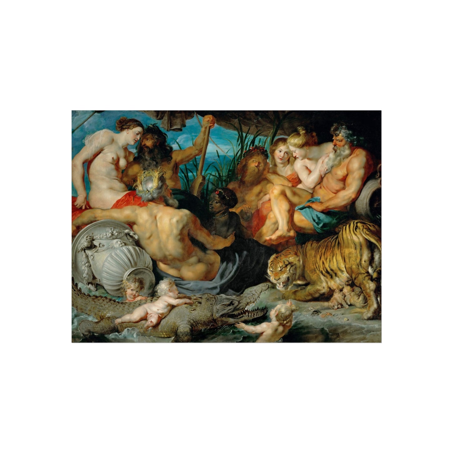 Peter Paul Rubens - The Four Continents | Fine Art Poster