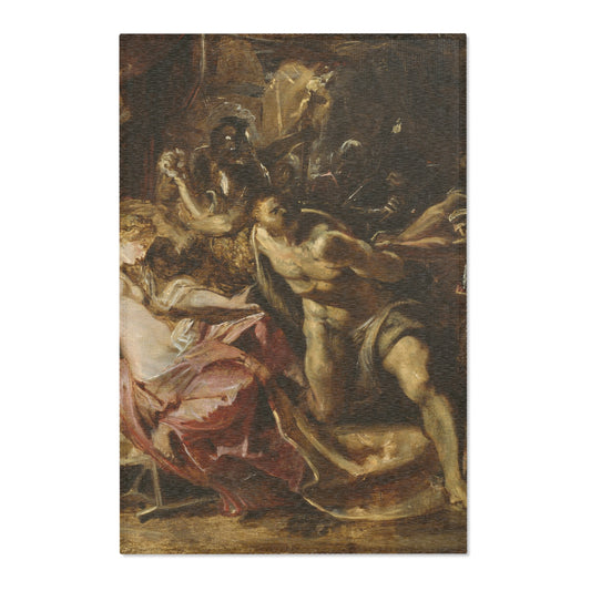 The Capture of Samson — Rubens Area Rug