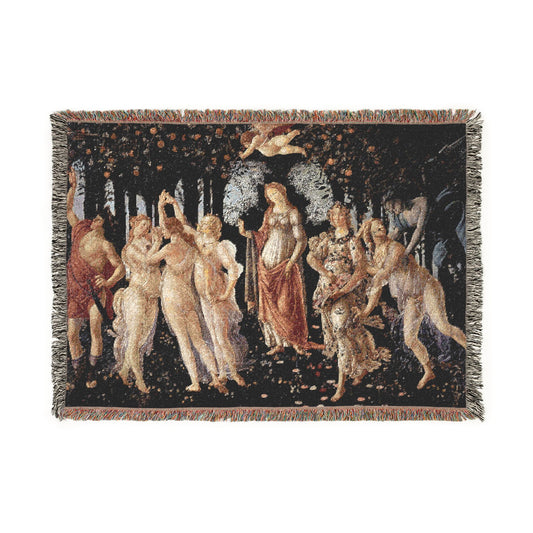 Primavera — Botticelli Tapestry Blanket