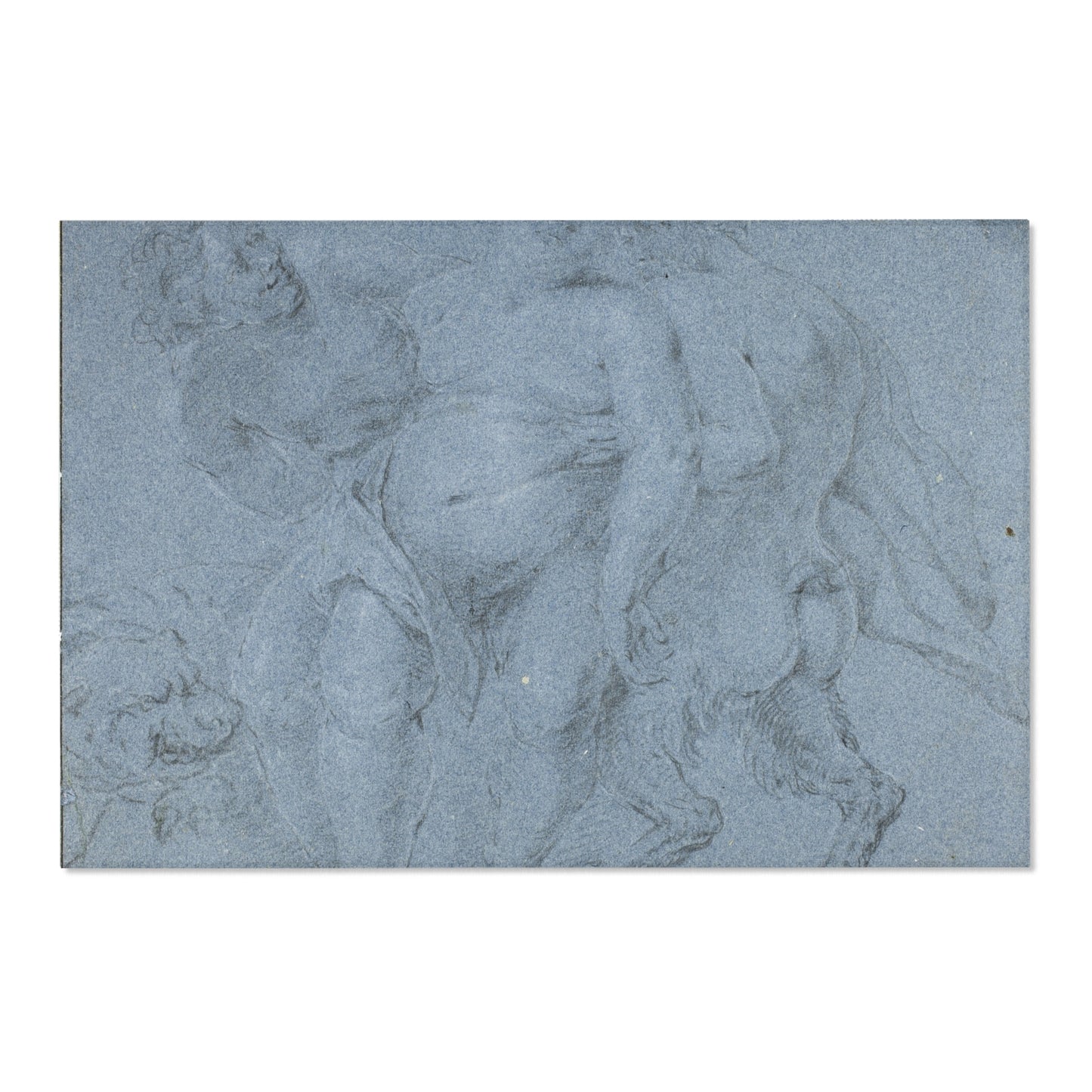 Peter Paul Rubens - Silenus Supported by Two Satyrs | Area Rug