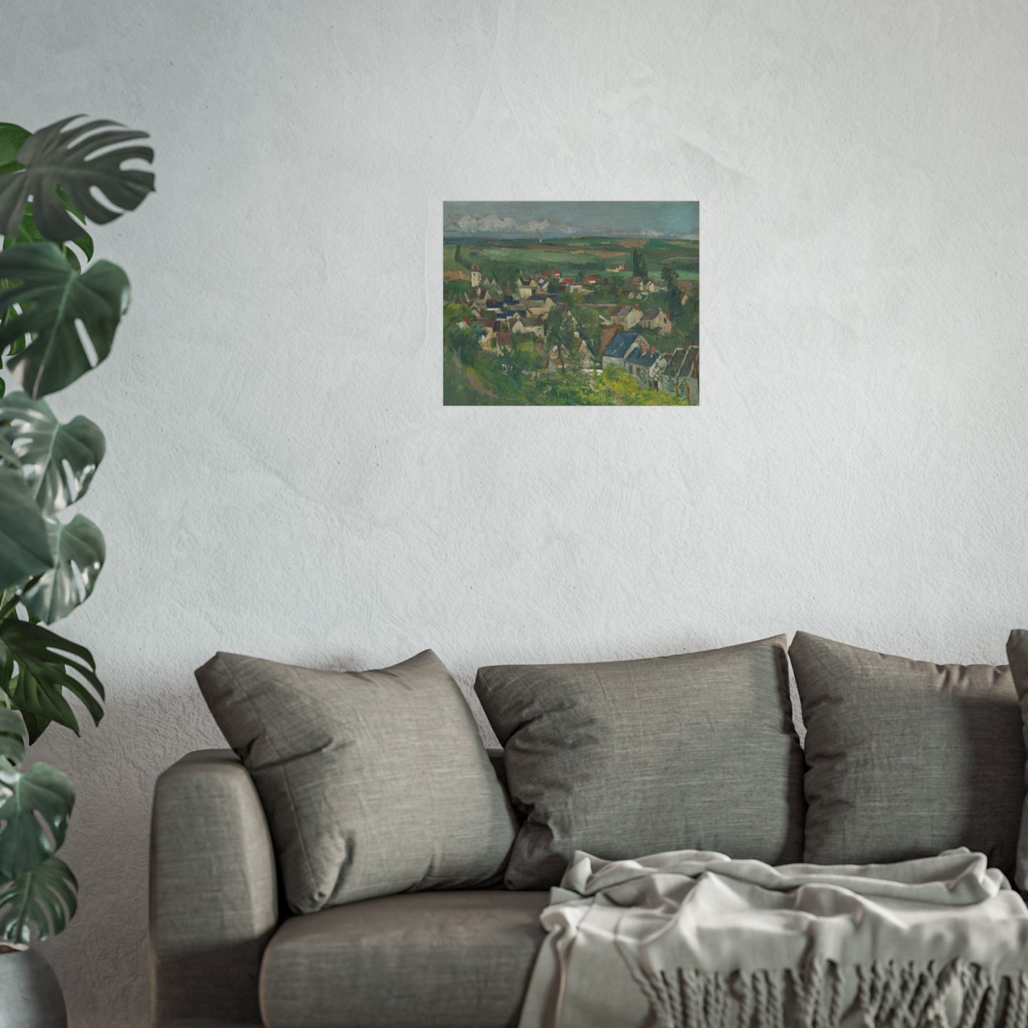 Paul Cezanne - Auvers, Panoramic View | Fine Art Poster