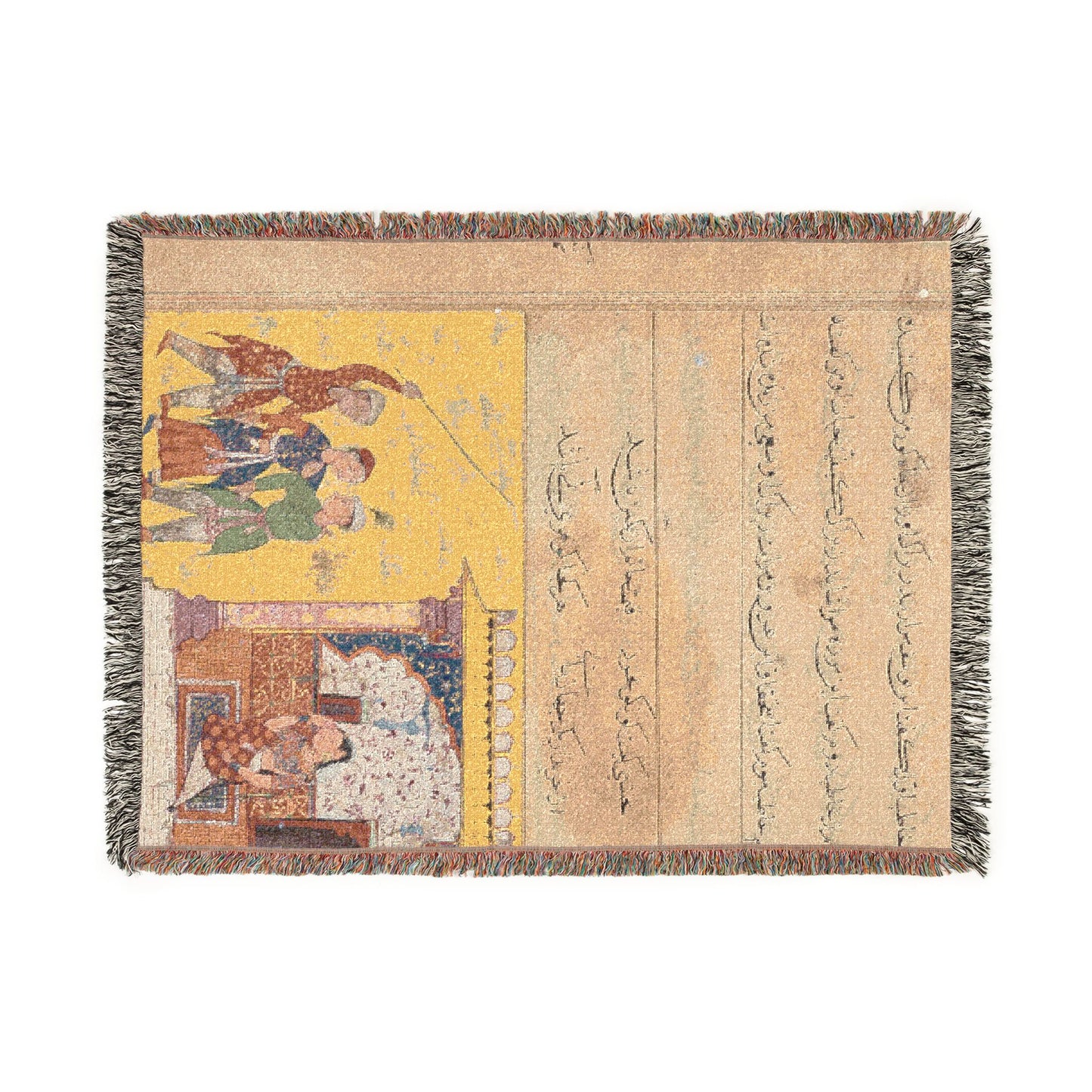 The three suitors again begin to quarrel among themselves for the hand of the devotee’s daughter, from a Tuti-nama (Tales of a Parrot): Twen