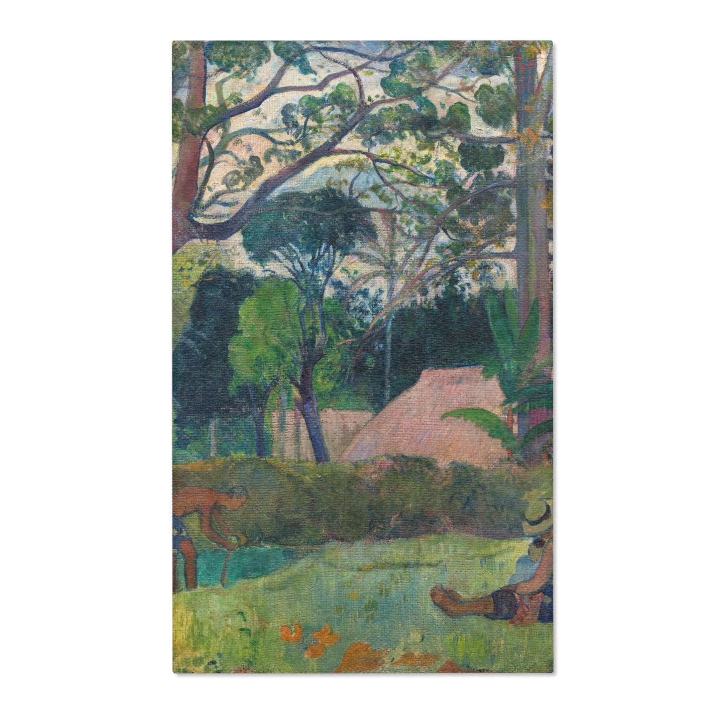 Paul Gauguin - Te raau rahi (The Big Tree) | Area Rug