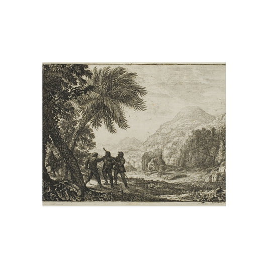 Scene of Brigands — Claude Lorrain Fine Art Poster