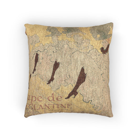 Mademoiselle Eglantine's Troupe — Toulouse-Lautrec Pillow