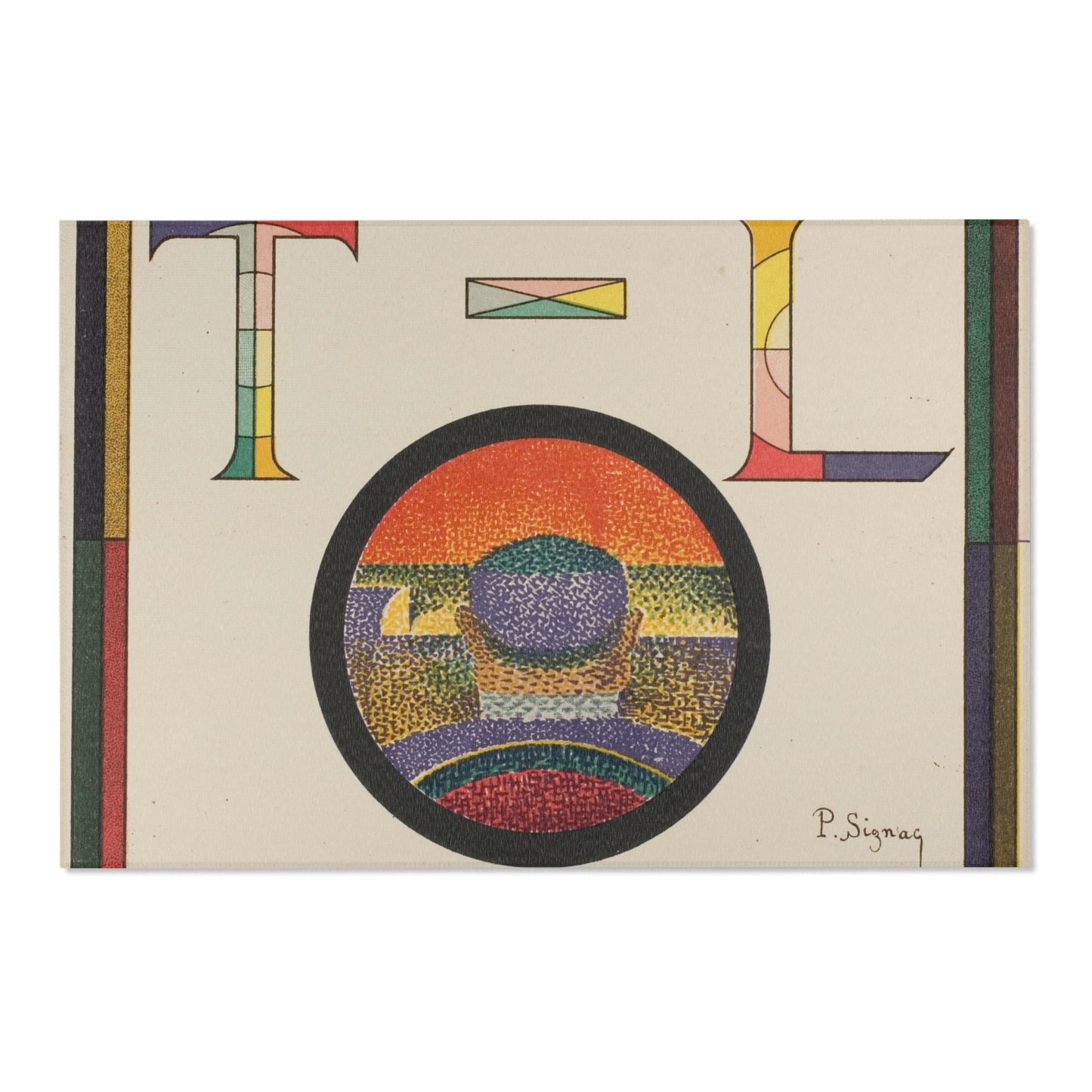 Paul Signac - Chromatic Circle | Area Rug