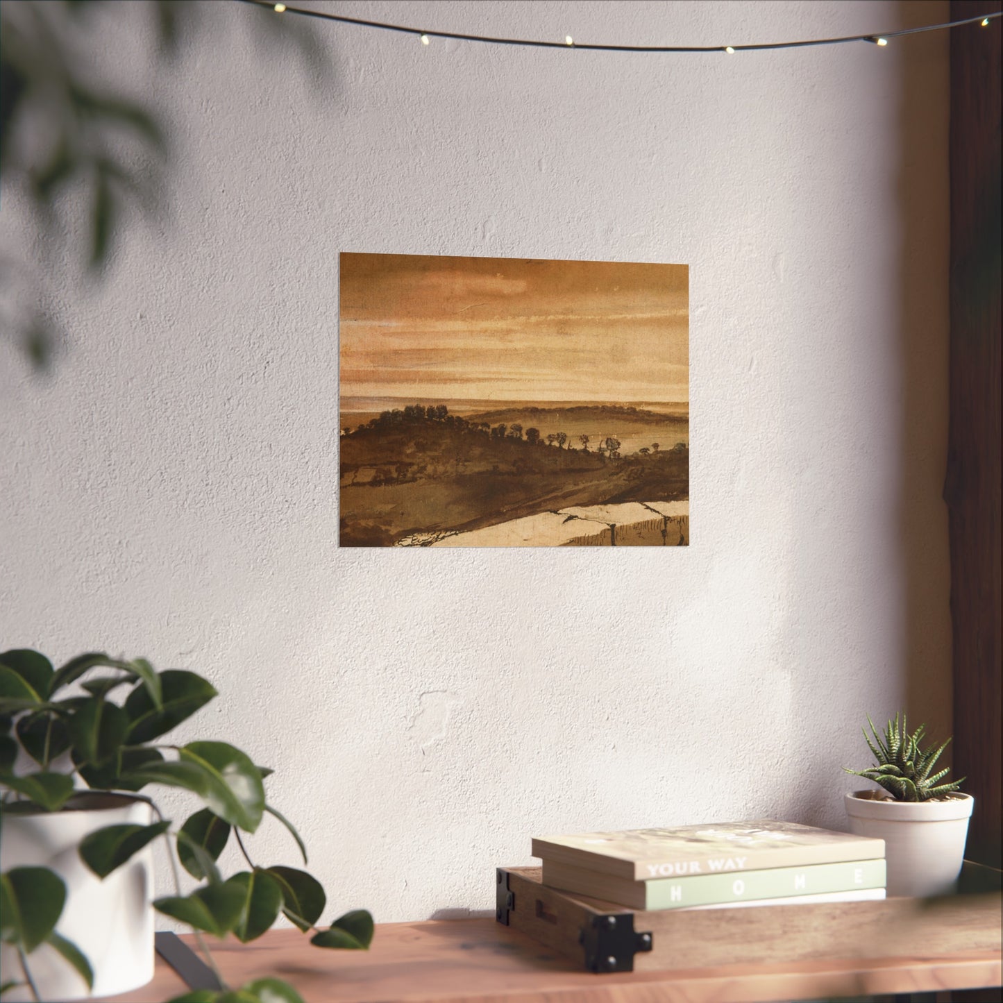 Claude Lorrain - Panorama from the Sasso | Fine Art Poster