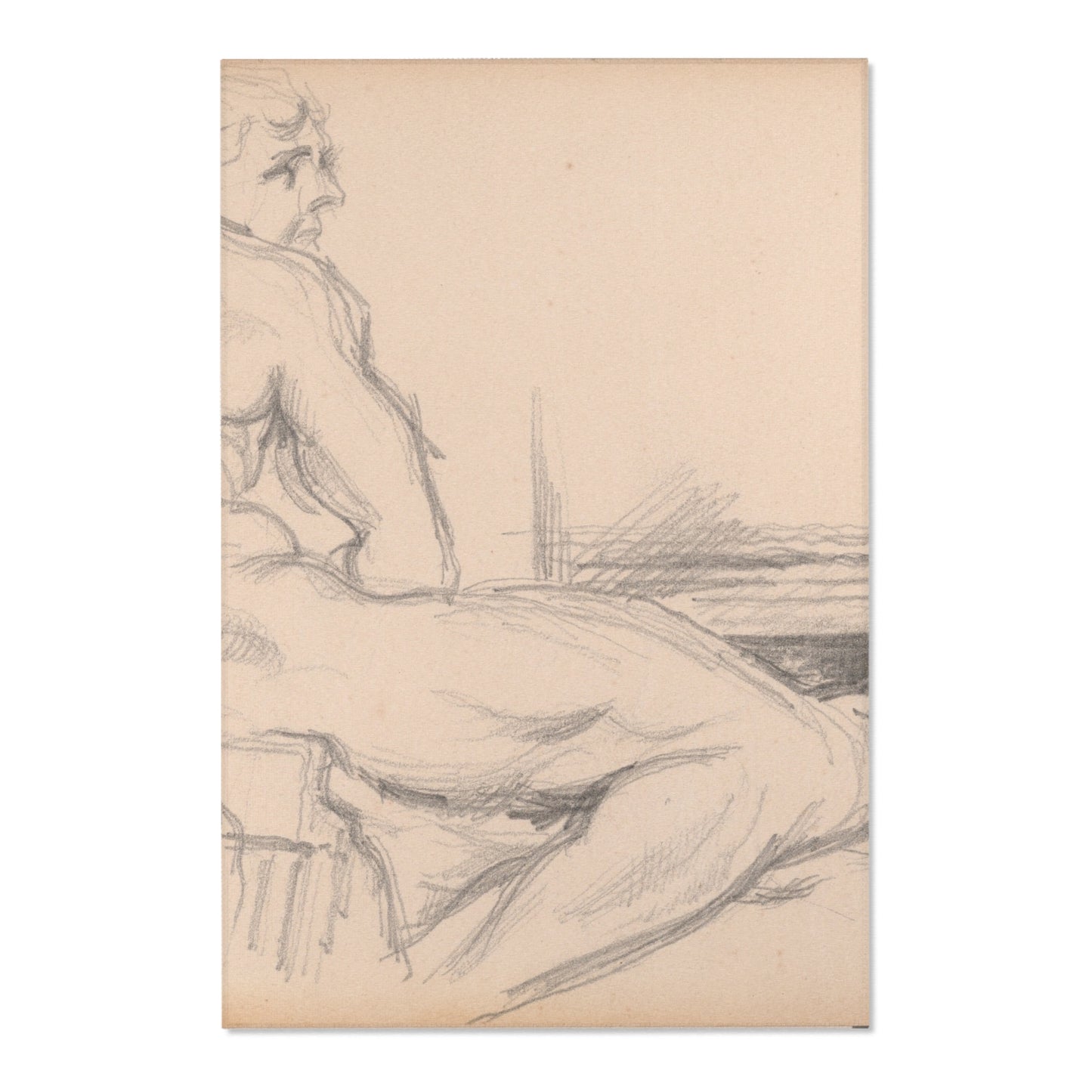 Paul Cezanne - Hercules Resting | Area Rug