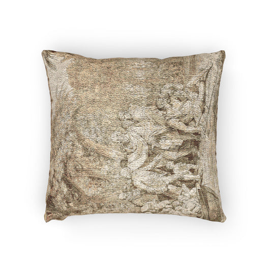 The Arrival of Jean-Jacques Rousseau — Moreau Pillow