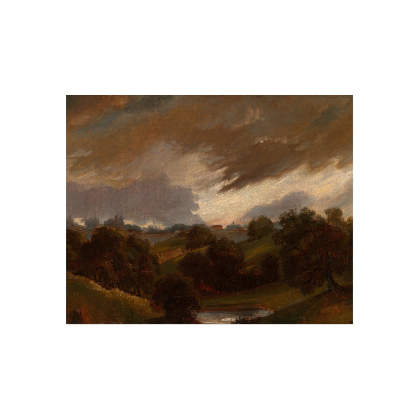 Style of John Constable - Hampstead, Stormy Sky | Fine Art Poster