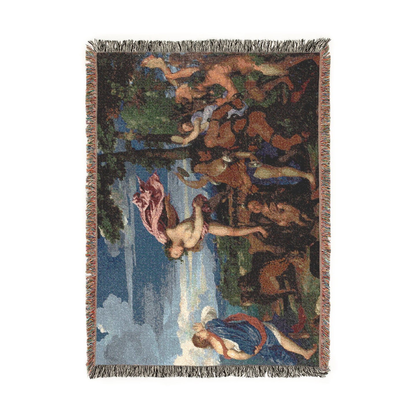 Titian Bacchus and Ariadne | Woven Tapestry Blanket