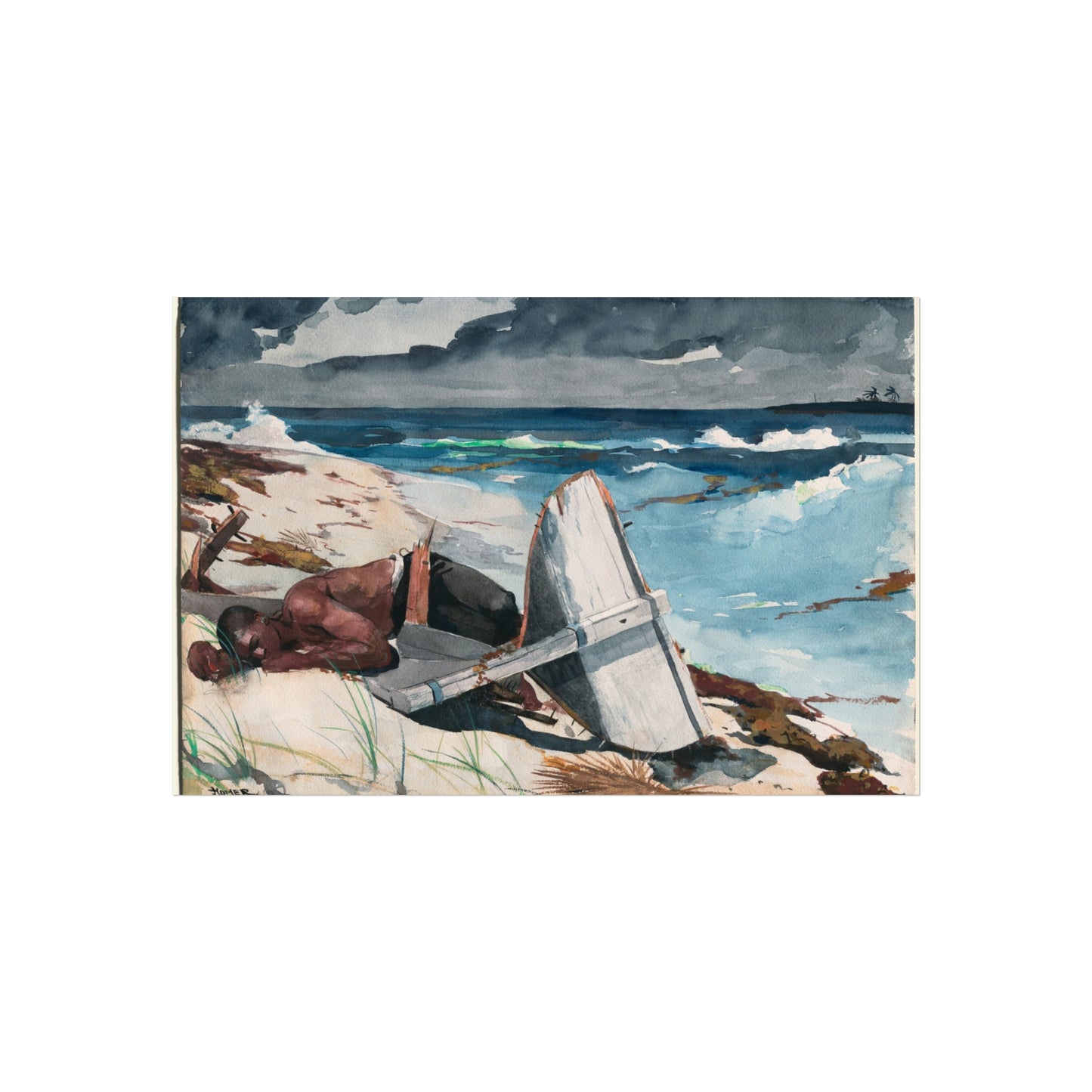 Winslow Homer - After the Hurricane, Bahamas | Fine Art Poster