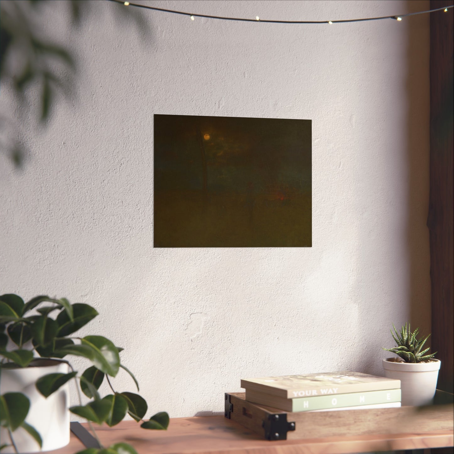George Inness - The Moon at Night | Fine Art Poster