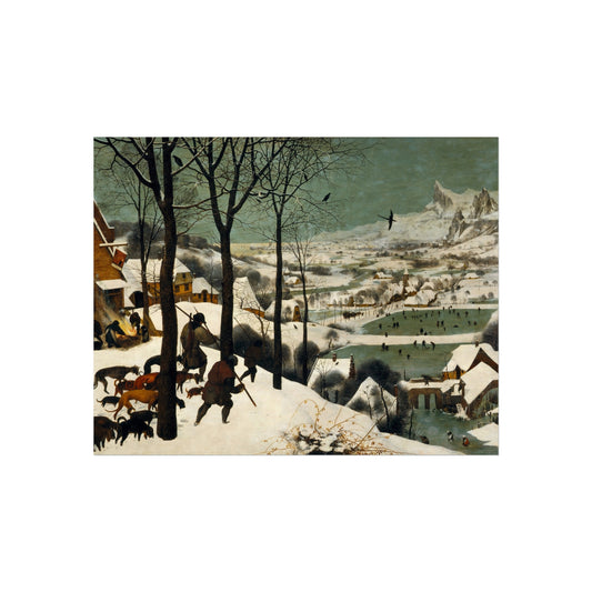 Hunters in the Snow (Winter) — Pieter Bruegel the Elder Fine Art Poster