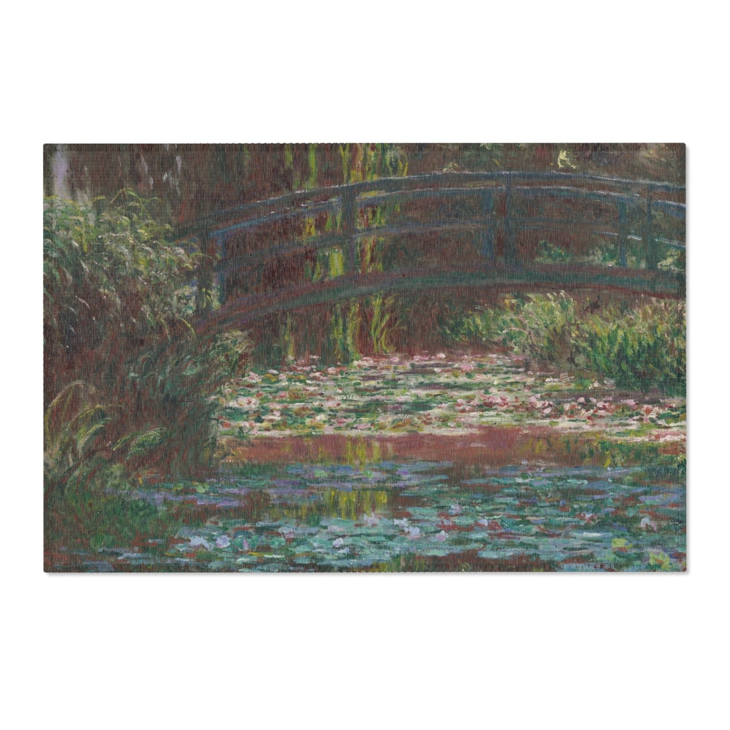 Claude Monet - Water Lily Pond | Area Rug