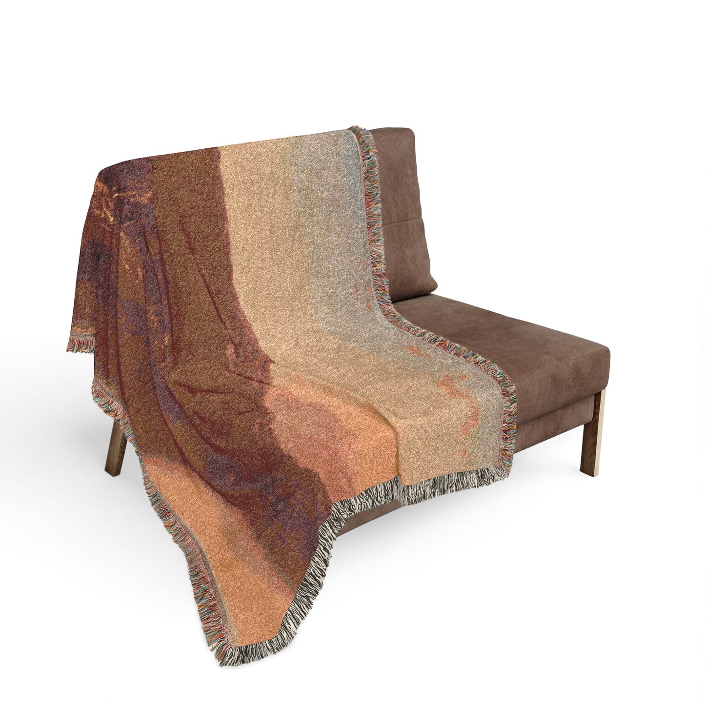 A Home in the Wilderness Woven Throw Blanket