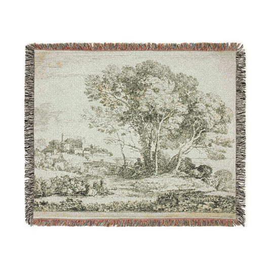 The Goatherd — Lorrain Tapestry Blanket