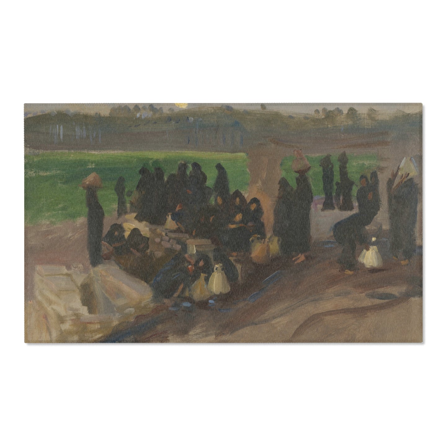 John Singer Sargent - Water Carriers on the Nile | Area Rug