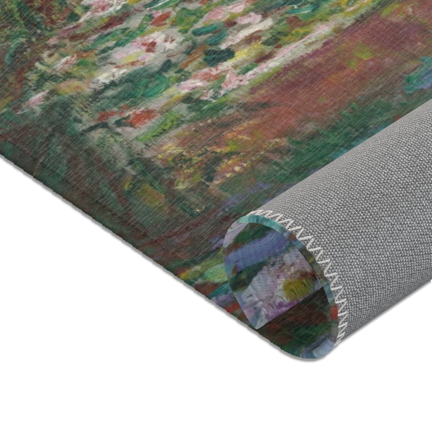 Claude Monet - Water Lily Pond | Area Rug