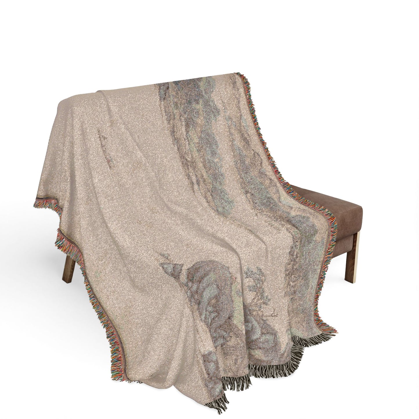 104_greeting-the-spring | Woven Tapestry Blanket