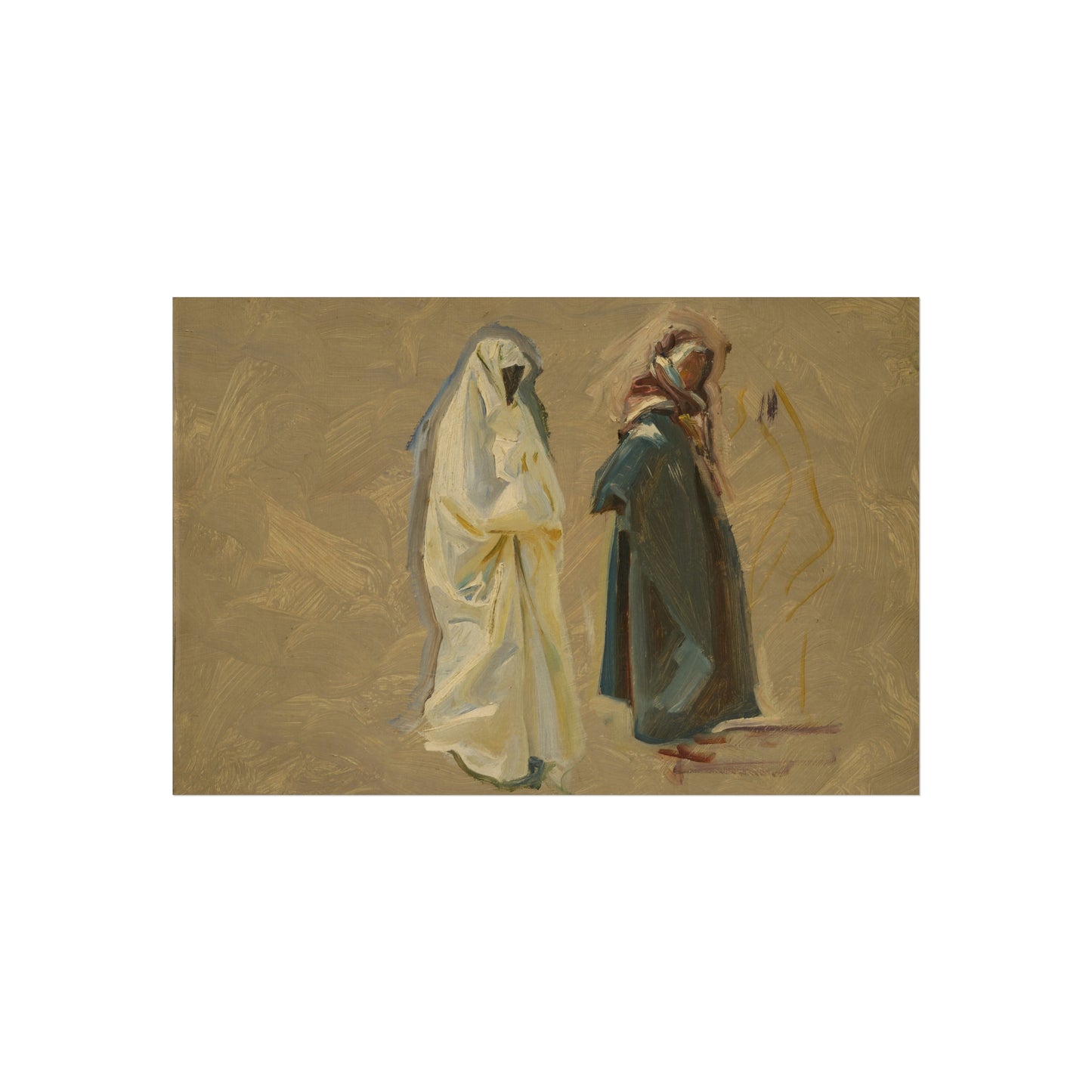 John Singer Sargent - Study of Two Bedouins | Fine Art Poster
