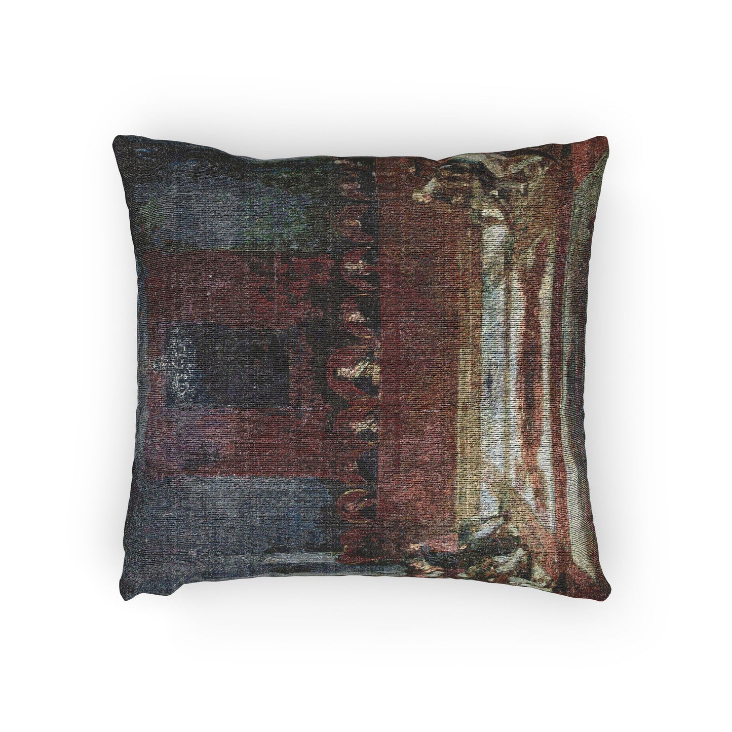(Castres) La Junte des Philippines - Francisco de Goya - Musée Goya | Woven Pillow
