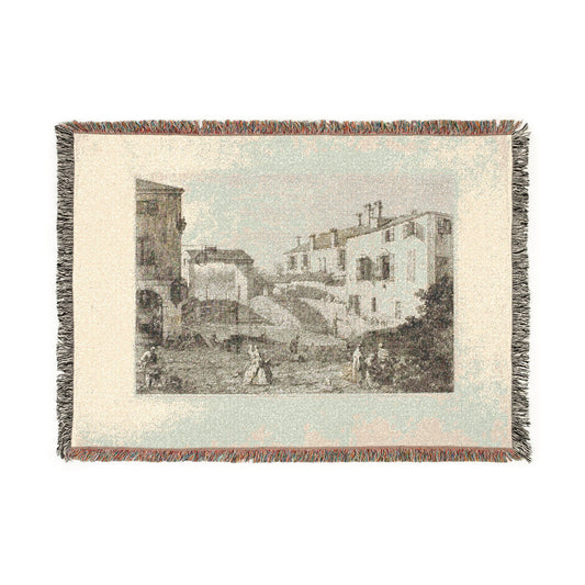 The Gates of Dolo — Canaletto Tapestry Blanket