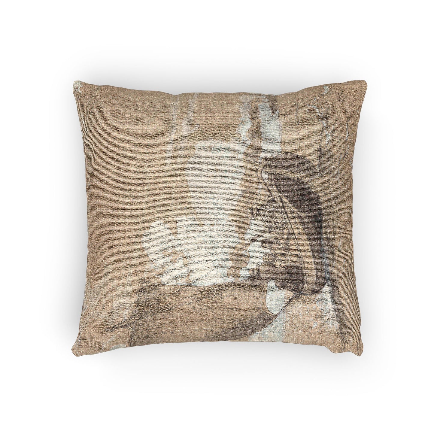 Winslow Homer - Fishing off Scarborough | Woven Pillow
