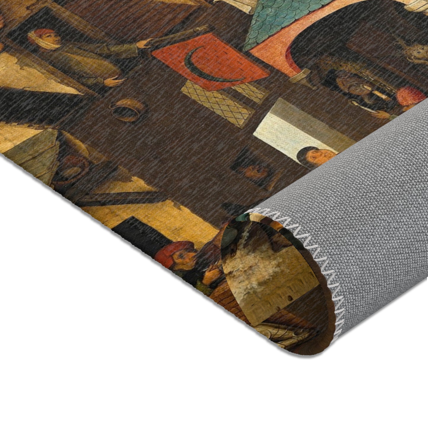 Pieter Brueghel the Elder - The Dutch Proverbs - Google Art Project | Area Rug