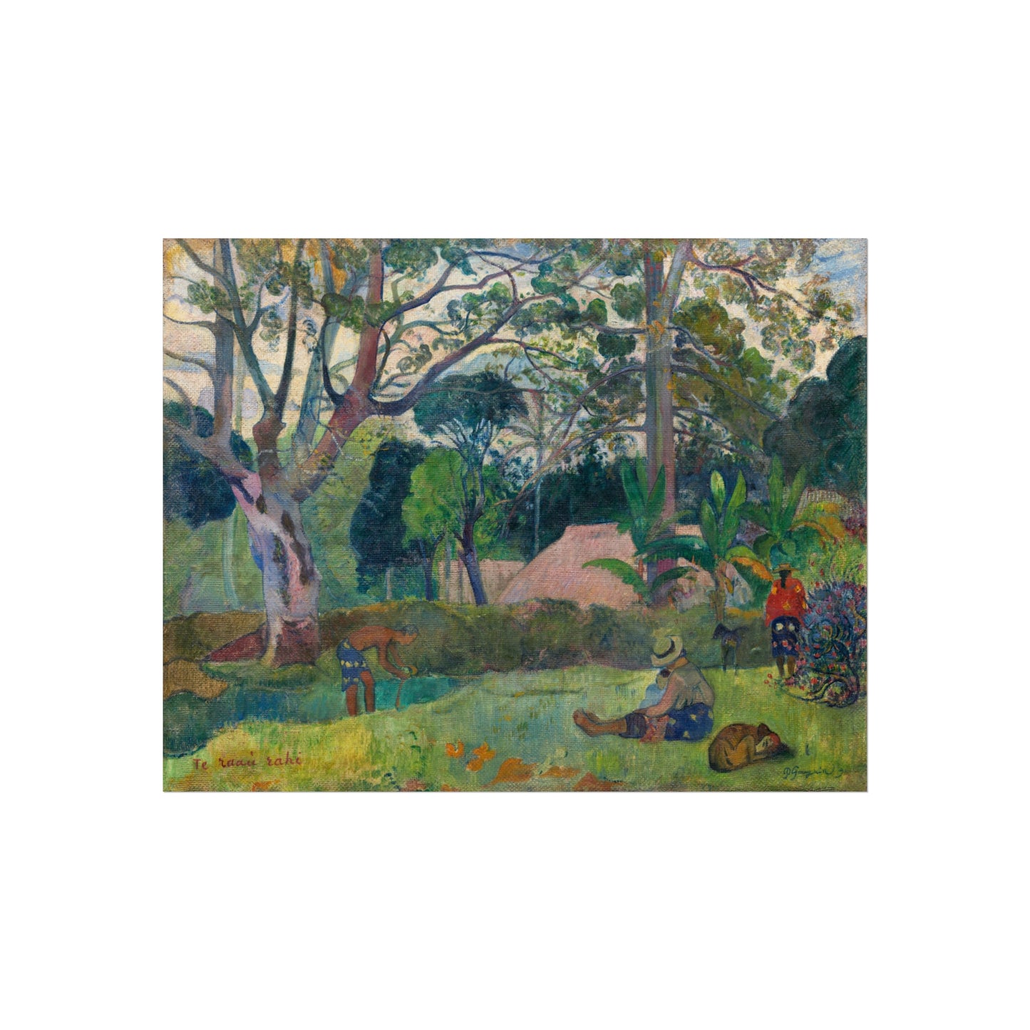 Paul Gauguin - Te raau rahi (The Big Tree) | Fine Art Poster