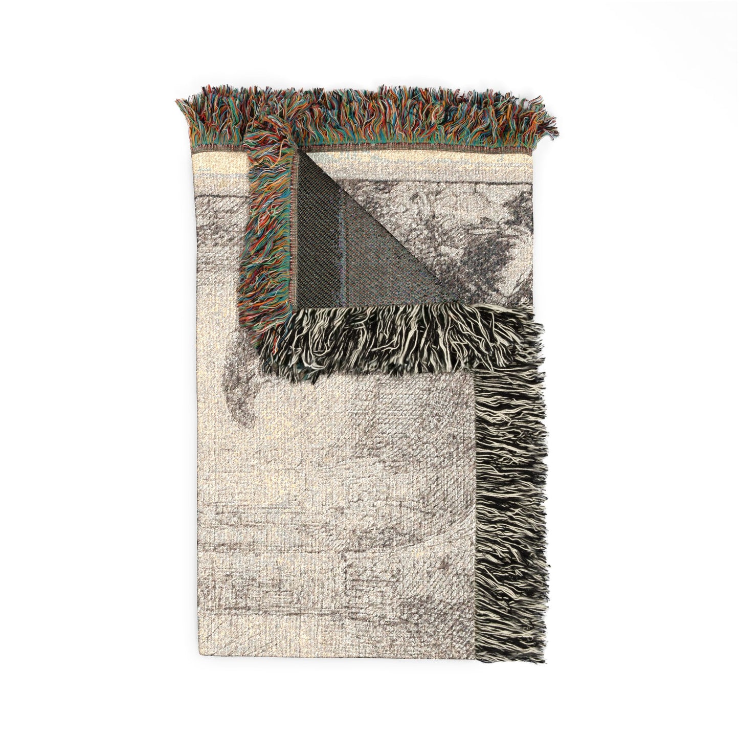 Rembrandt van Rijn - Christ Driving the Money Changers from the Temple | Woven Tapestry Blanket