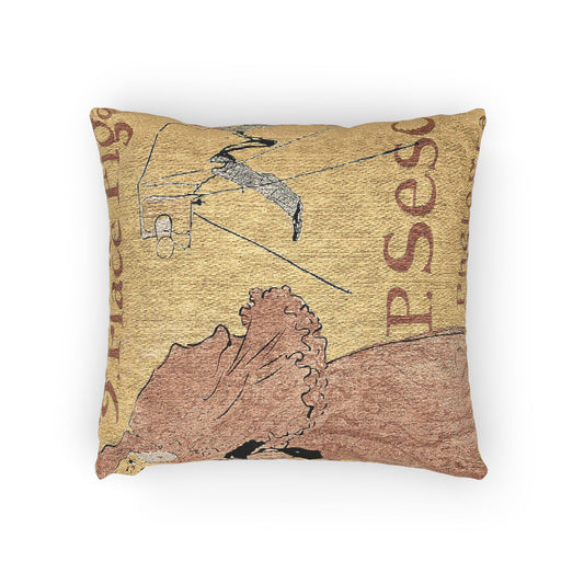 The Photographer Sescau — Toulouse-Lautrec Pillow