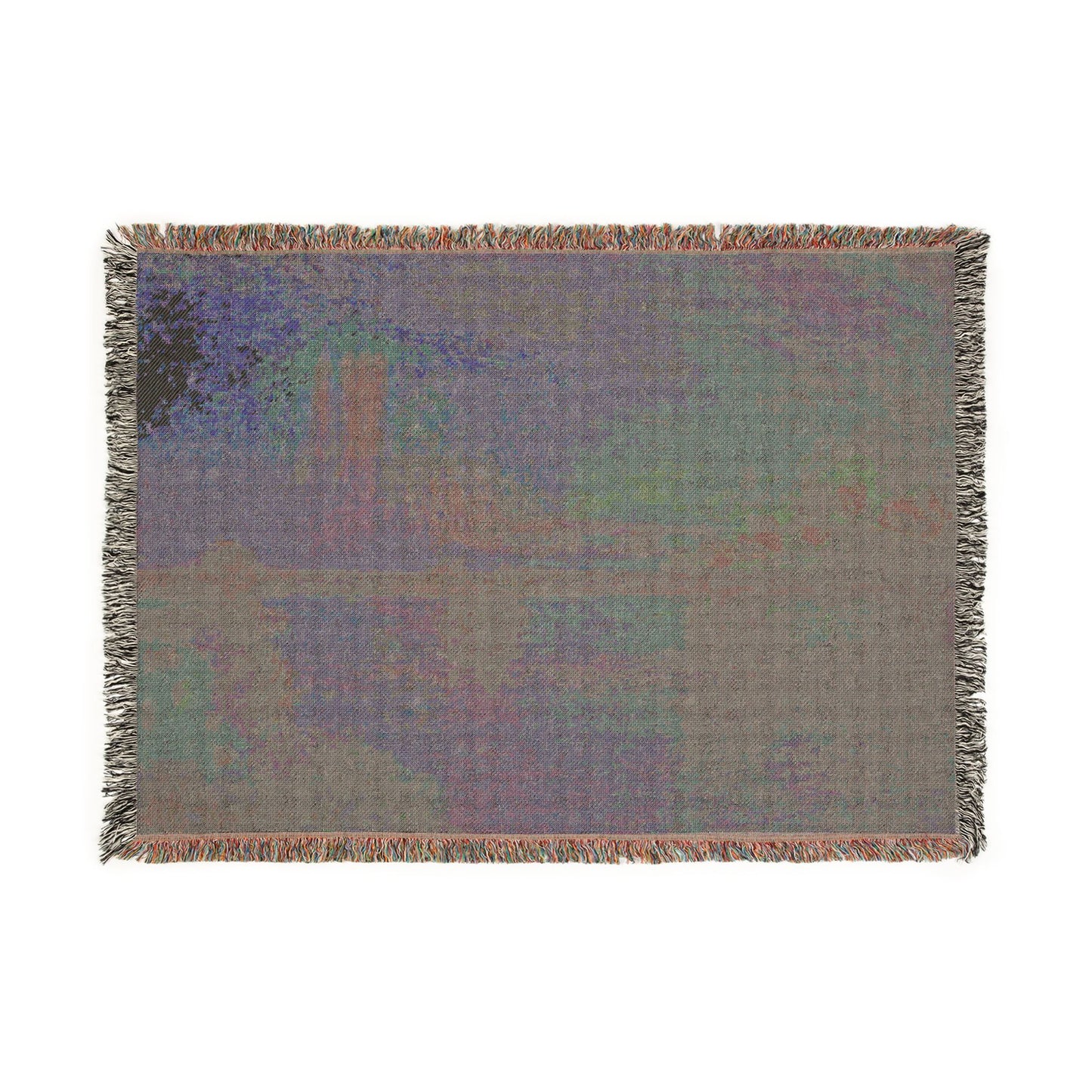 Claude Monet - Charing Cross Bridge, London | Woven Tapestry Blanket
