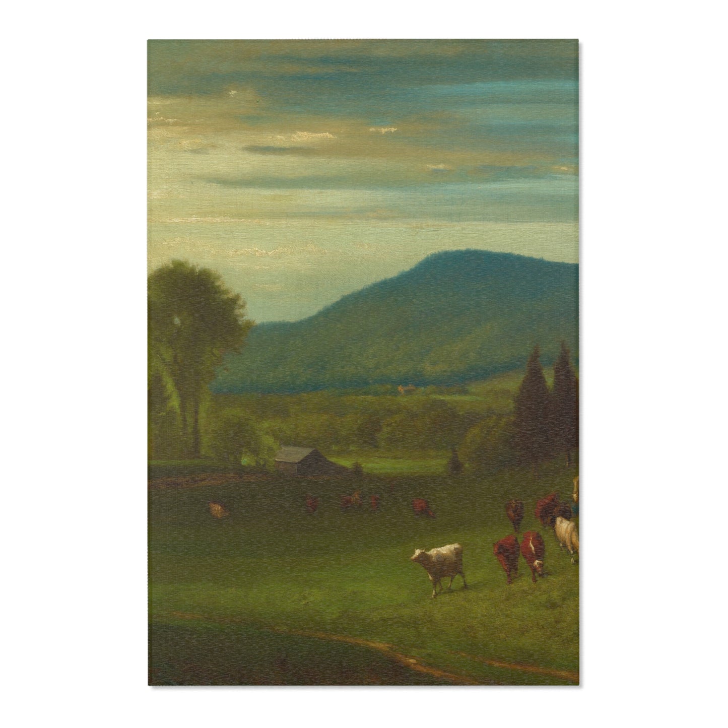 George Inness - Summer in the Catskills | Area Rug