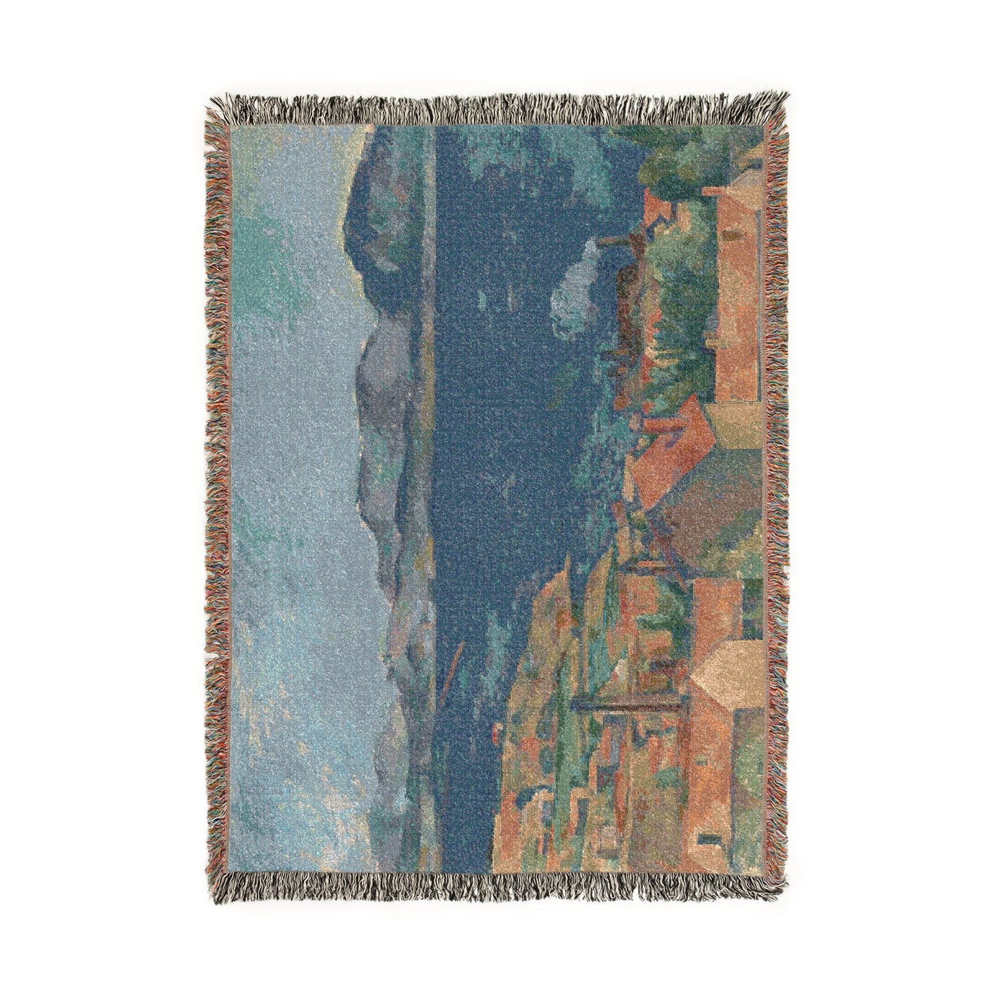 Paul Cezanne - The Bay of Marseille, Seen from L'Estaque | Tapestry Blanket