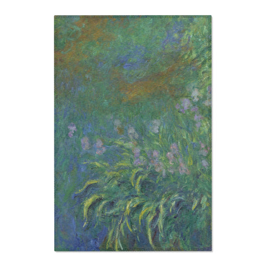 Irises — Monet Area Rug