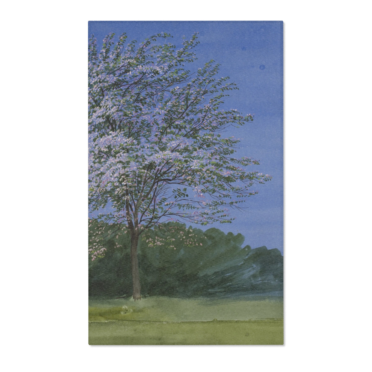 Study of a Tree in Bloom — Turner Area Rug