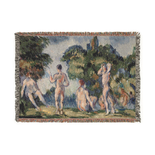 Bathers — Cézanne Tapestry Blanket