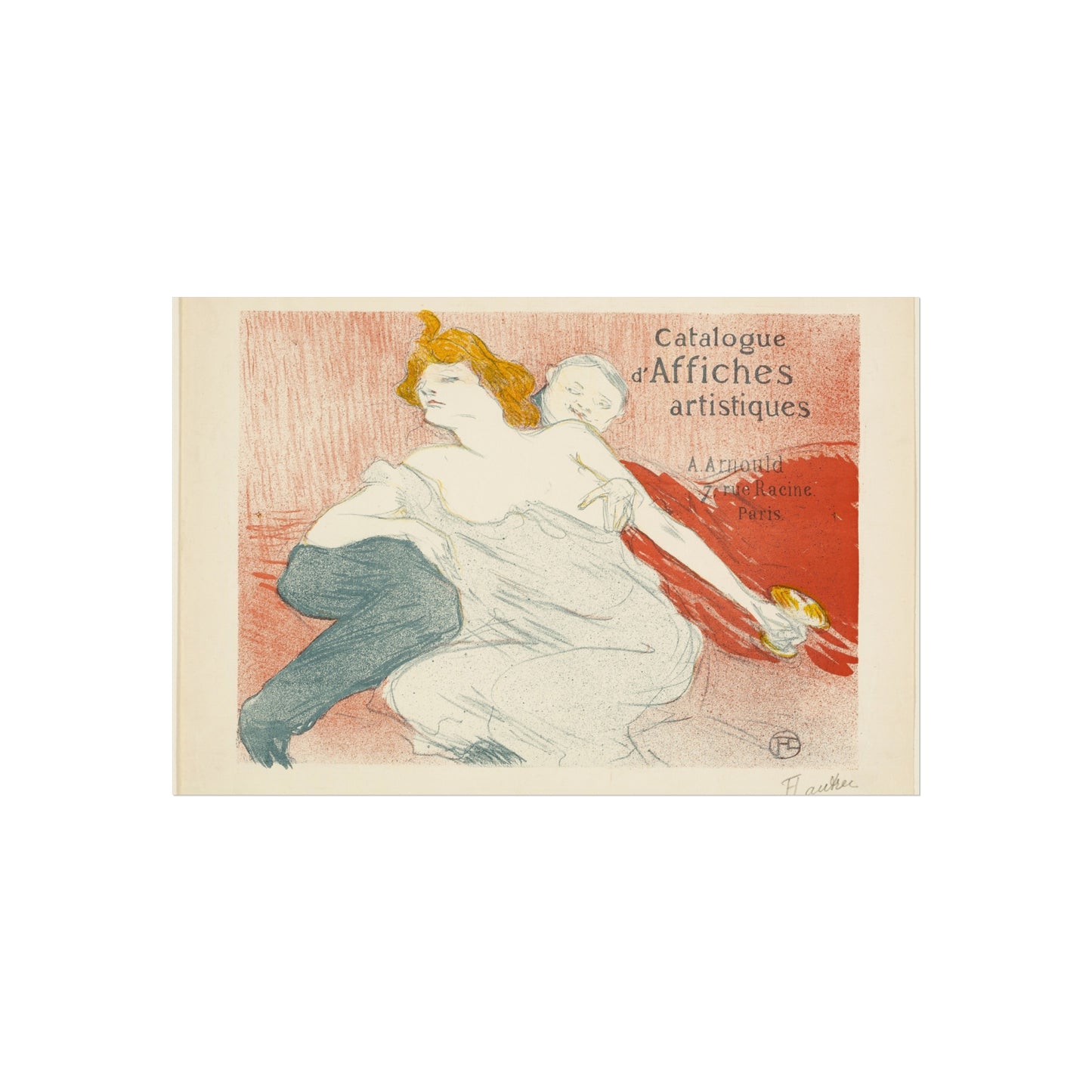 Henri de Toulouse-Lautrec - Debauchery (second plate) | Fine Art Poster