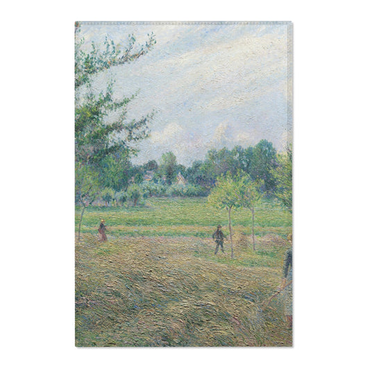 Haymaking at Éragny — Pissarro Area Rug