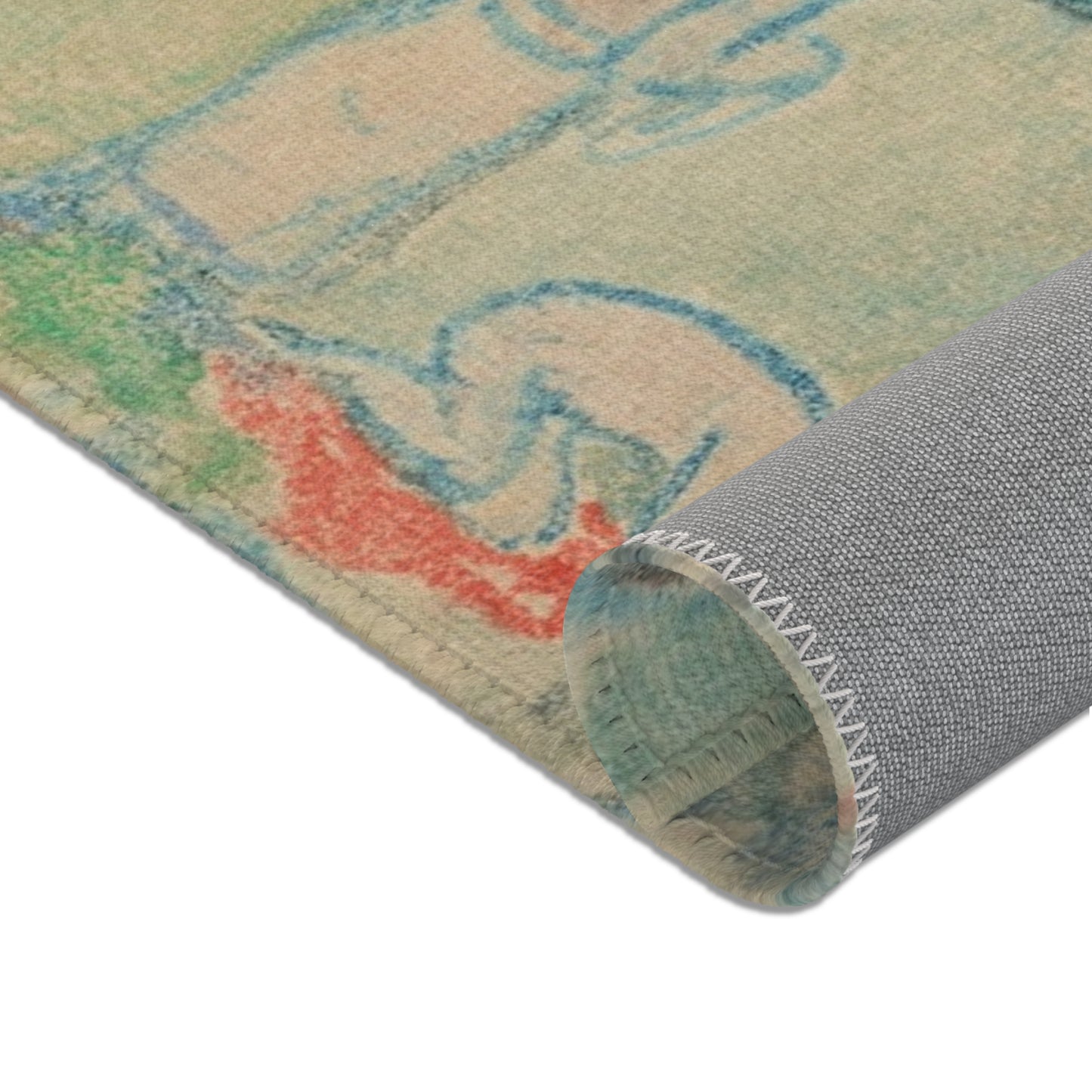 Paul Gauguin - Tahitian Landscape | Area Rug