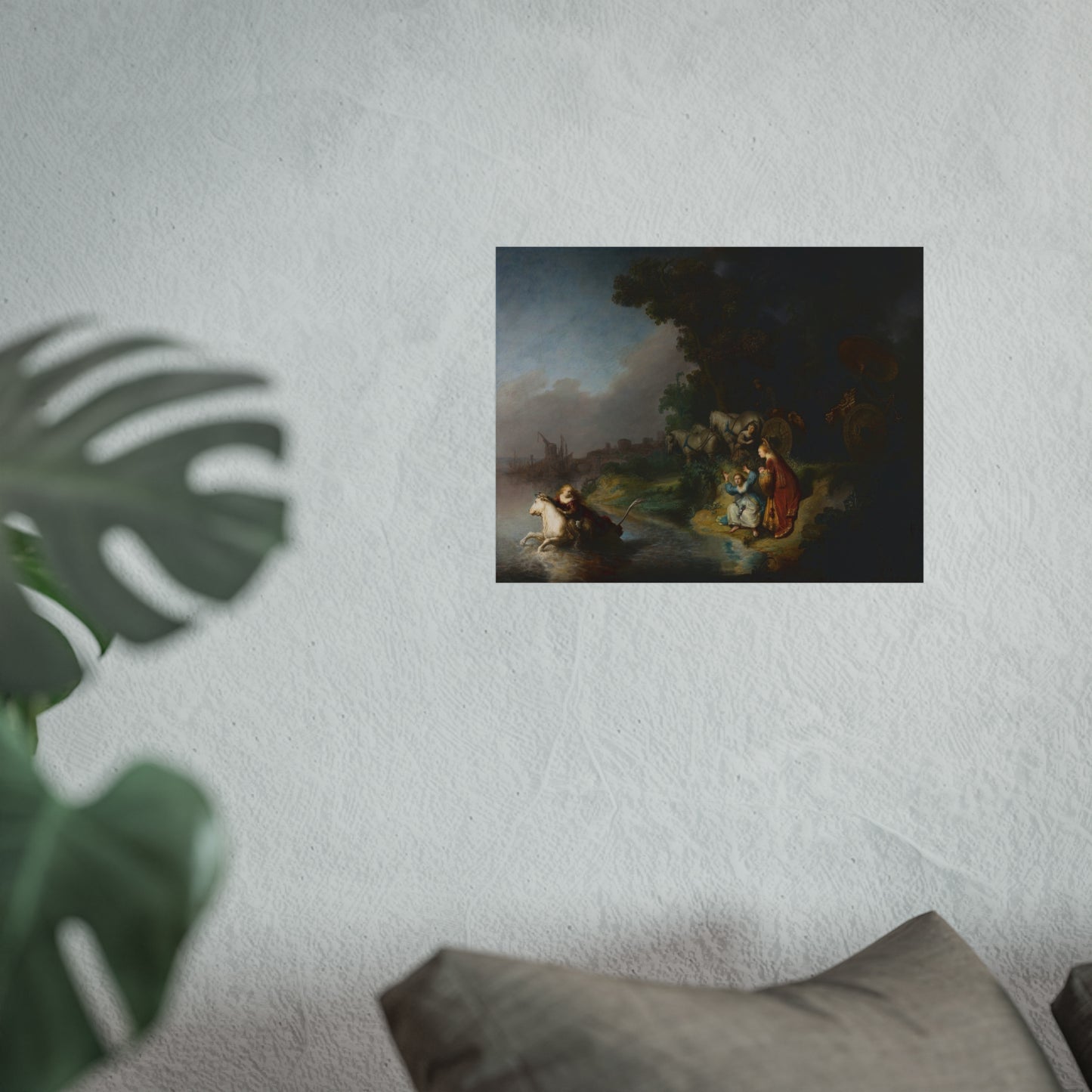 Rembrandt Harmensz. van Rijn - The Abduction of Europa - Google Art Project | Fine Art Poster