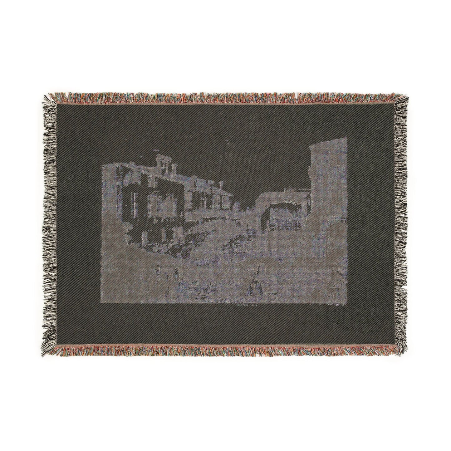 Canaletto - Le Porte Del Dolo, from Vedute | Woven Tapestry Blanket